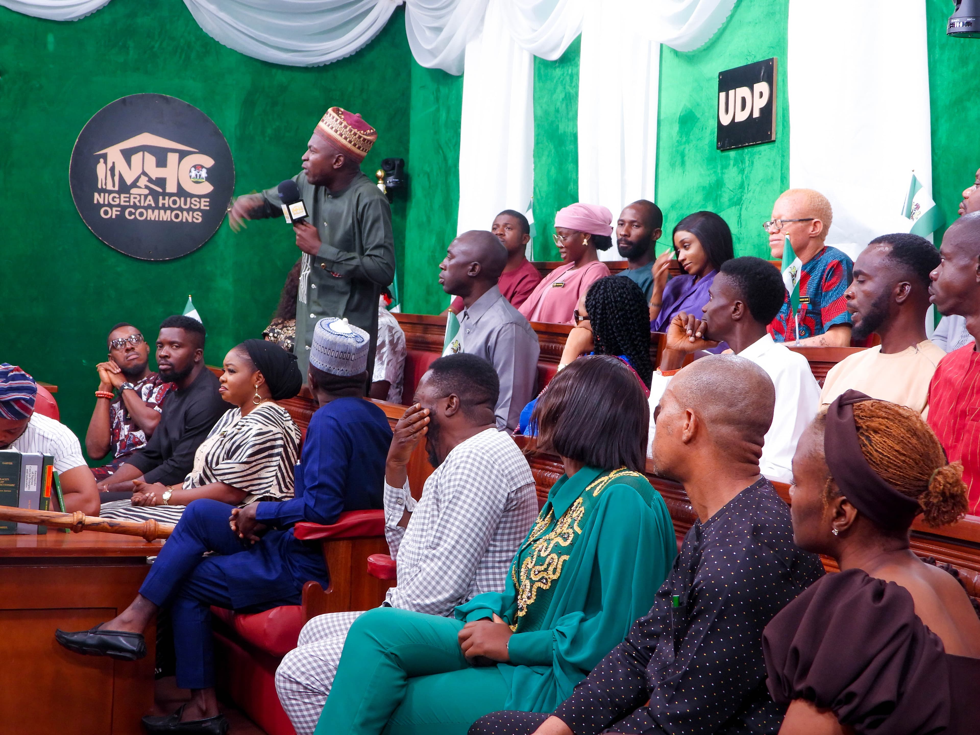 Nigeria House of Commons participants in session